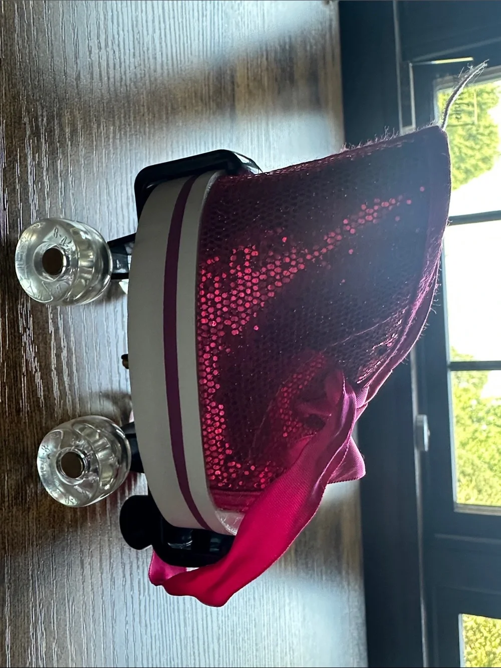 Build a Bear Pink Roller Shoes with Ribbon Laces